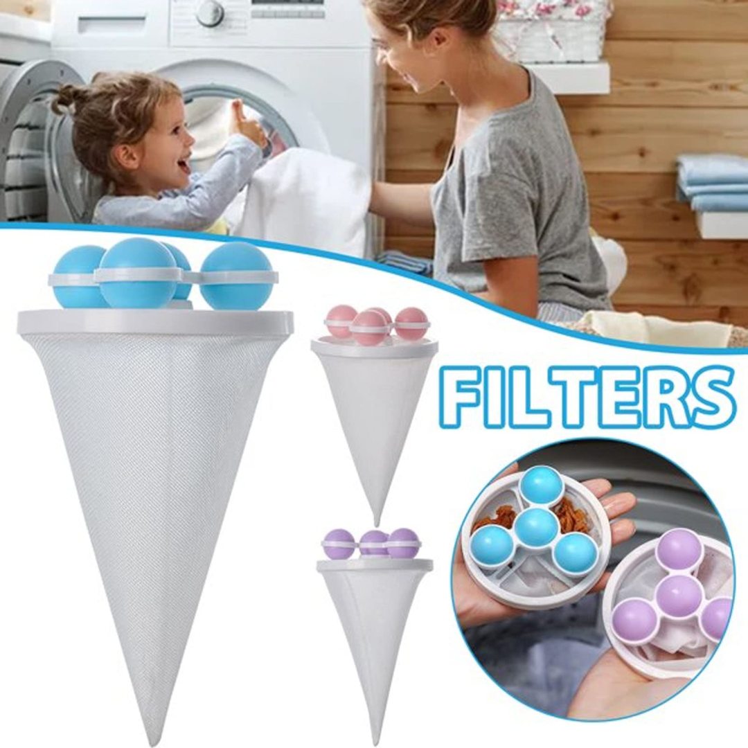Coocoe Washing Machine Hair Filter Cleaning Mesh